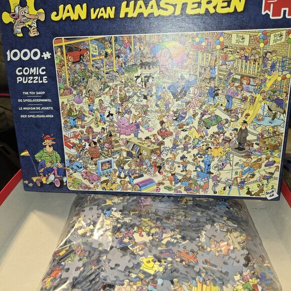 Jumbo Jan Van Haasteren The Toy Shop 1000 Piece Jigsaw Puzzle - Picture 1 of 1